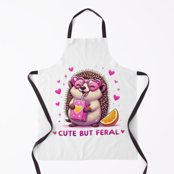 Item preview, Cute But Feral Hedgehog Pink Heart Sunglasses Juice Box Kawaii designed and sold by Hinata04.