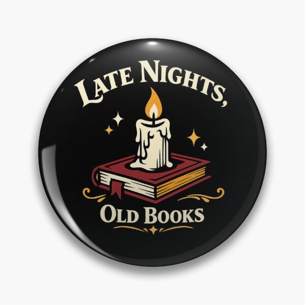 Item preview, Late Nights Old Books Dark Academia designed and sold by Zarnio.