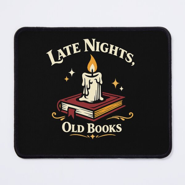 Item preview, Late Nights Old Books Dark Academia designed and sold by Zarnio.
