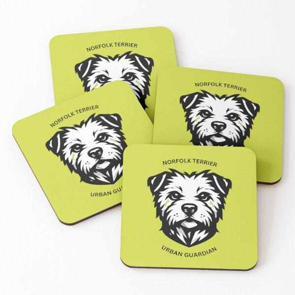 Item preview, Norfolk Terrier Urban Guardian Dog Design designed and sold by GeoWild Designs.