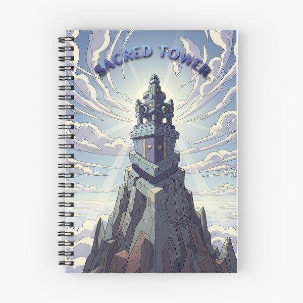 Item preview, Design of a tower of immense height, in a comic style designed and sold by Gamershop22025.