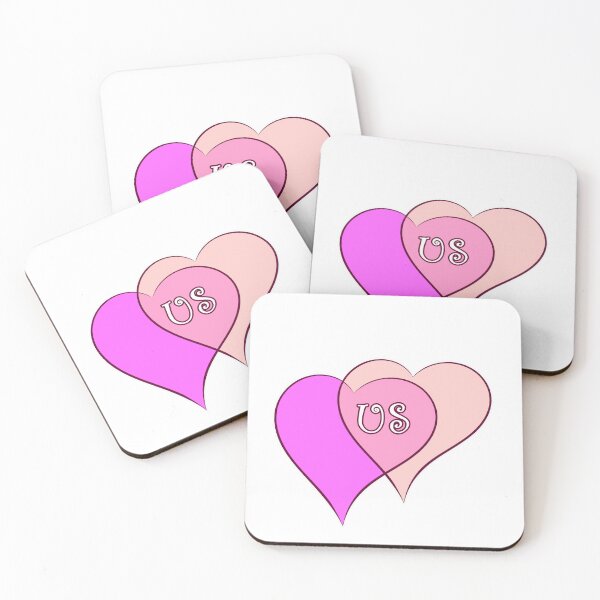 Item preview, Us Pink Hearts designed and sold by Normbot2000.