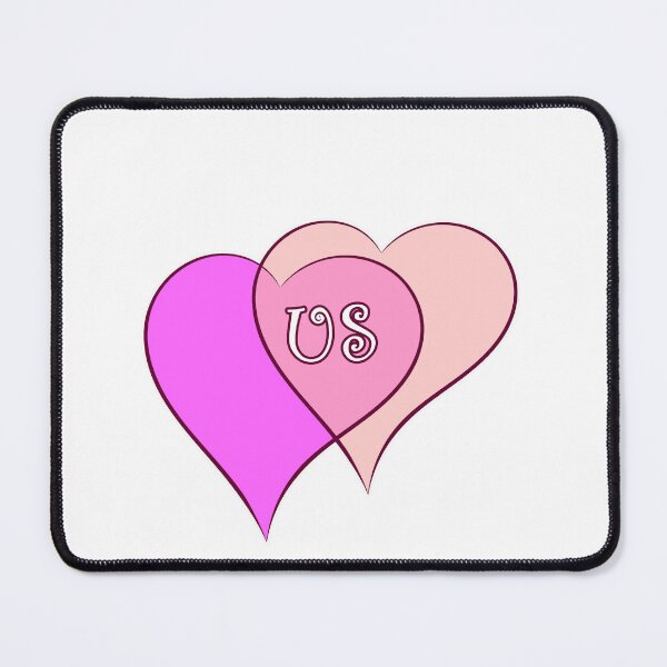Item preview, Us Pink Hearts designed and sold by Normbot2000.
