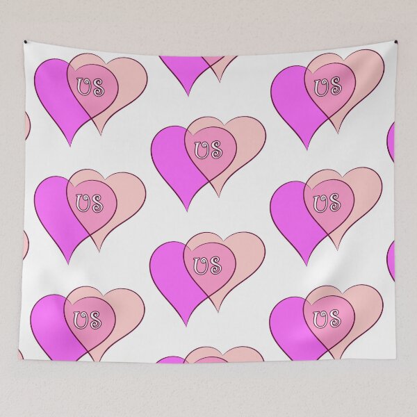 Item preview, Us Pink Hearts designed and sold by Normbot2000.