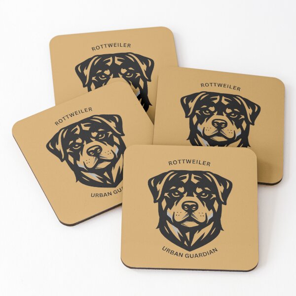 Item preview, Rottweiler Urban Guardian Dog Design designed and sold by GeoWild Designs.
