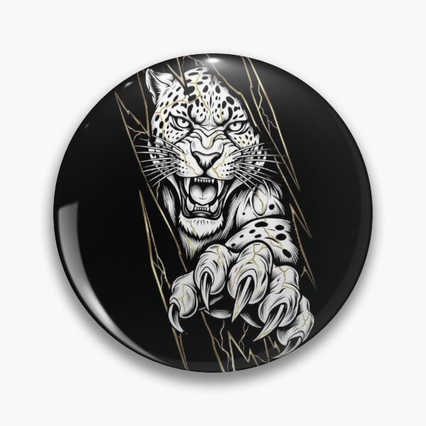 Artikelvorschau, Goldene Tigerklinge: Samurai-Geistkunst entworfen und verkauft von Remix Vision.