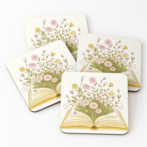 Item preview, Book with flowers designed and sold by Agu210.