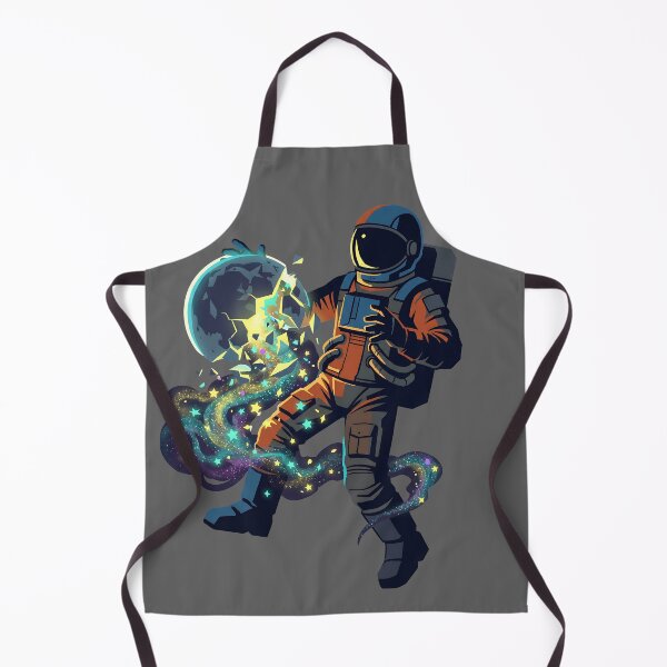 Item preview, Astronaut Breaking Planet into Cosmic Stardust designed and sold by MythicCotton.