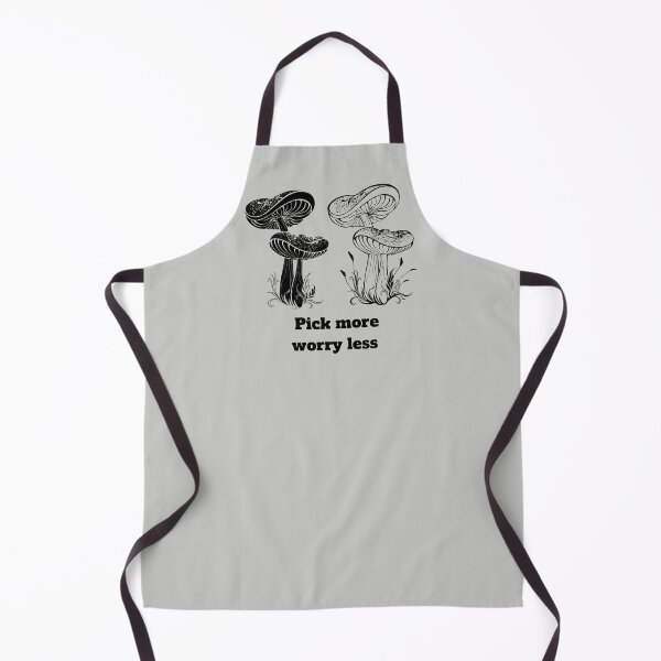 Item preview, Pick More Worry Less Funny Mushroom Hunting Shirt More Mushrooms Less People designed and sold by MalwasBasket.