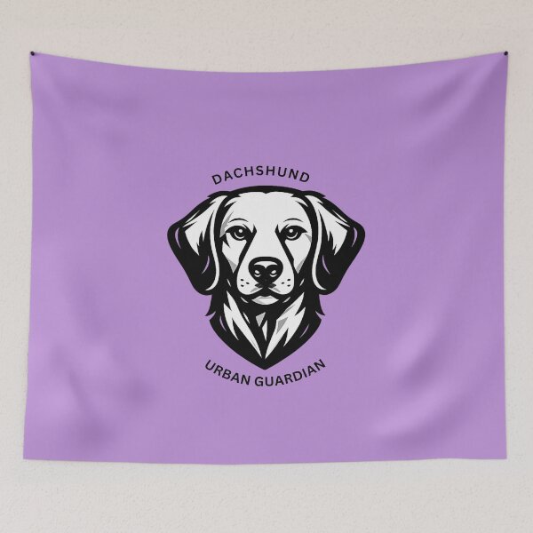 Item preview, Dachshund Urban Guardian Dog Design designed and sold by GeoWild Designs.