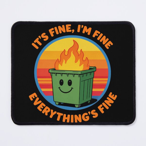 Item preview, Dumpster Fire Response Team Disorder Specialists designed and sold by SkeletonsDanger.