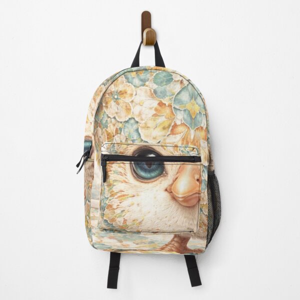 Item preview, Cute Chubby Owl with Floral Feathers Fantasy Art designed and sold by Hafcishop.