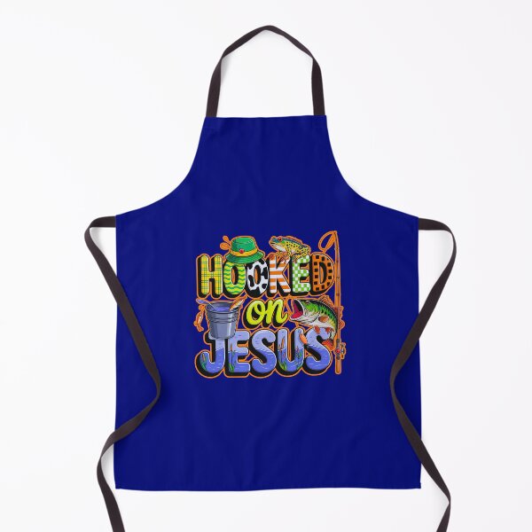 Item preview, Hooked On Jesus Christian Faith Fishing  designed and sold by WoodburyLake.
