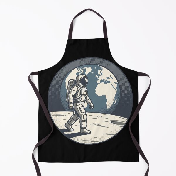 Item preview, Lunar Explorer Vintage Astronaut Earthrise Scene designed and sold by MythicCotton.