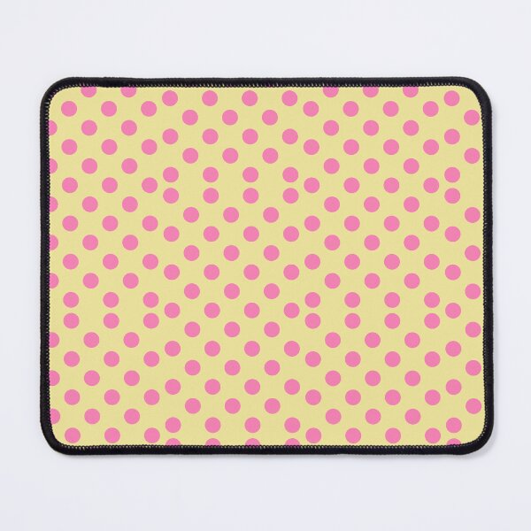 Item preview, Yellow and Pink Polka Dot Pattern designed and sold by tiramisau.
