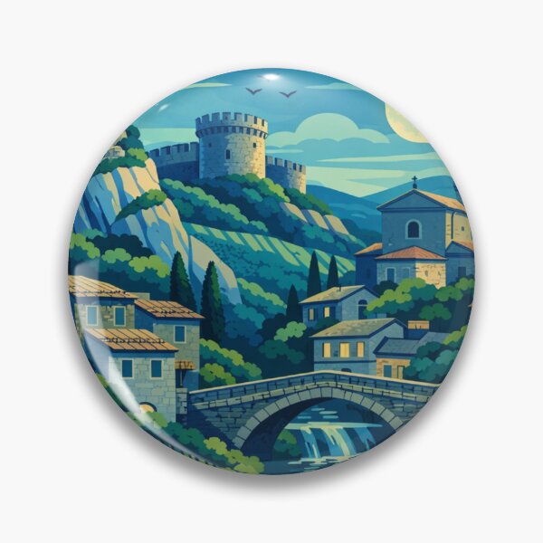 Item preview, Brisighella Italy Vintage Travel Art designed and sold by MatthewHeights.
