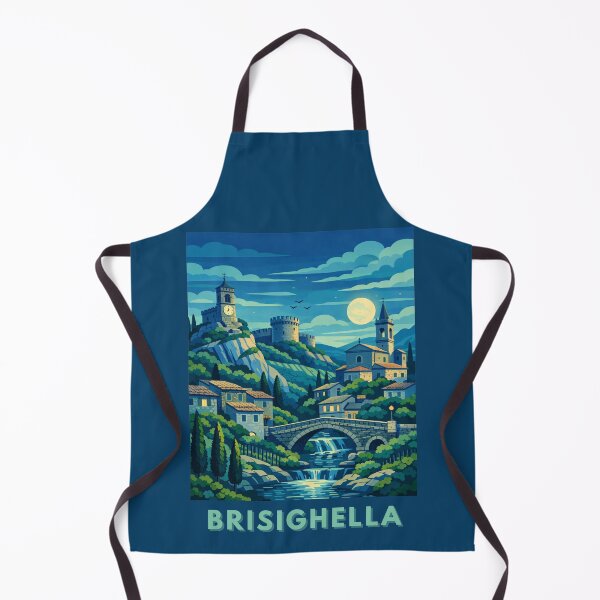 Item preview, Brisighella Italy Vintage Travel Art designed and sold by MatthewHeights.