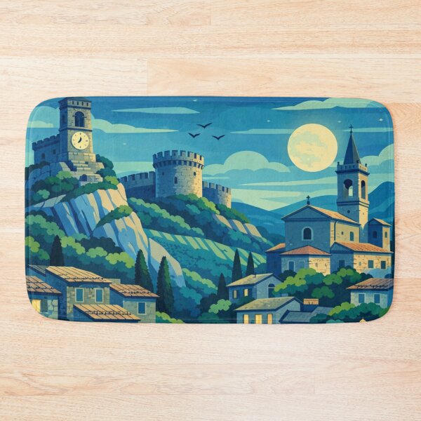 Item preview, Brisighella Italy Vintage Travel Art designed and sold by MatthewHeights.