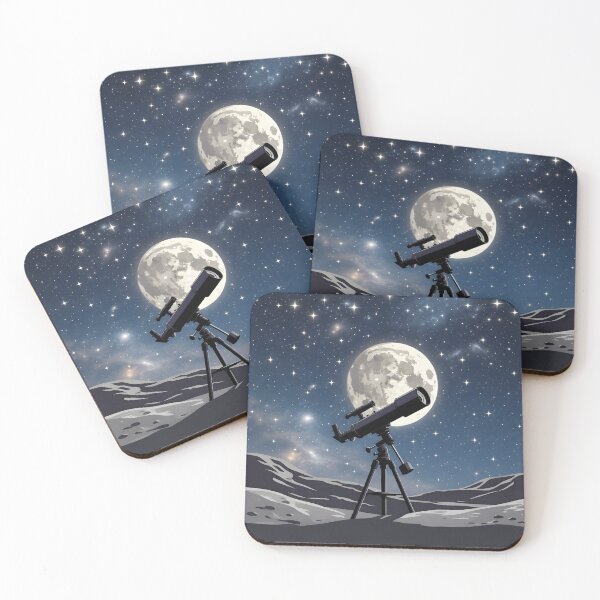 Item preview, Telescope Under the Stars designed and sold by LunarVault.