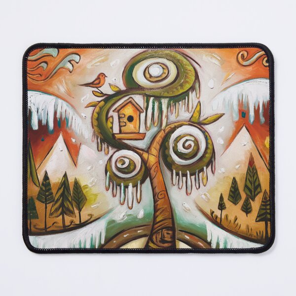 Item preview, Tree and waves of snow,style Ernst Mollenhauer. designed and sold by elegantpaterns.