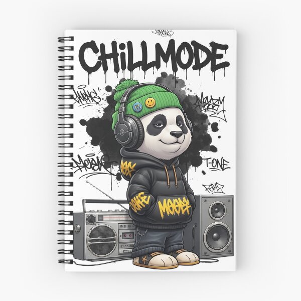Item preview, Panda Chillmode Streetwear Graphic – Hip Hop Graffiti Music Design designed and sold by ColorFlick.