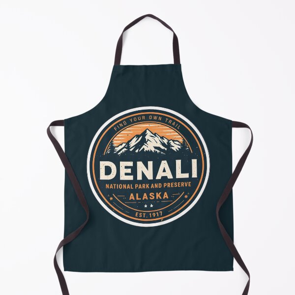 Item preview, A Vintage Illustration of Denali National Park - Alaska designed and sold by GoodOldVintage.