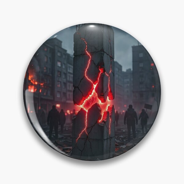 Item preview, Neon Monolith of Resistance designed and sold by Duoluminis-luminko.