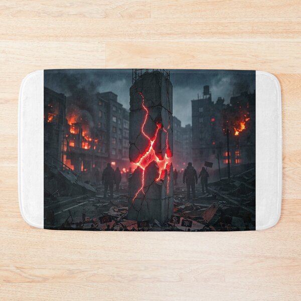 Item preview, Neon Monolith of Resistance designed and sold by Duoluminis-luminko.