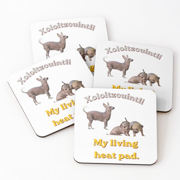 Item preview, Xoloitzcuintli My living heat pad Xolo dog designed and sold by NapoliApparel.