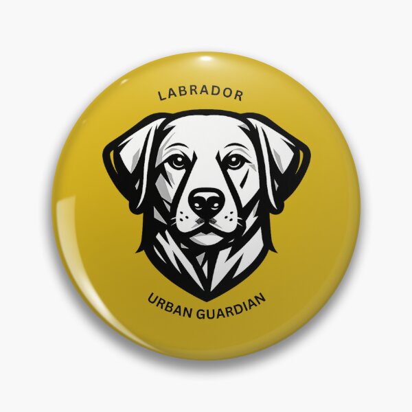 Item preview, Diseño de perro guardián urbano Labrador designed and sold by GeoWild Designs.