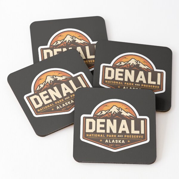 Artikelvorschau, Eine historische Illustration des Denali-Nationalparks – Alaska entworfen und verkauft von GoodOldVintage.