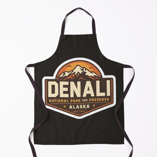 Item preview, A Vintage Illustration of Denali National Park - Alaska designed and sold by GoodOldVintage.