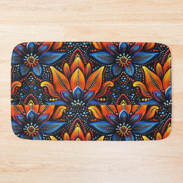Item preview, Vibrant Dot Floral Pattern  designed and sold by ChloeDesigns401.