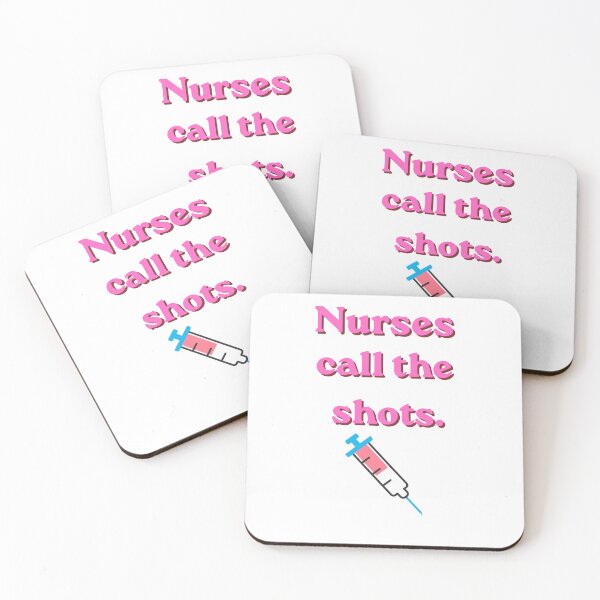 Item preview, Nurses call the shots-nurses designed and sold by NapoliApparel.