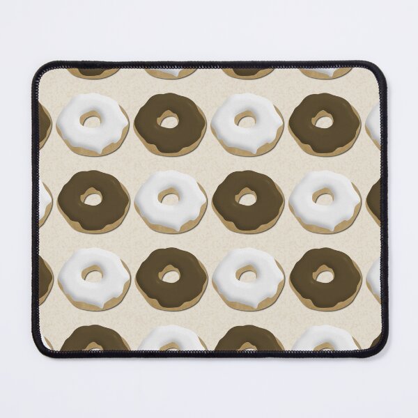 Item preview, Doughnuts - Chocolate and Vanilla Iced designed and sold by Angela Dow.