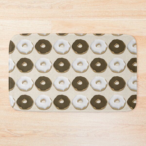 Item preview, Doughnuts - Chocolate and Vanilla Iced designed and sold by Angela Dow.