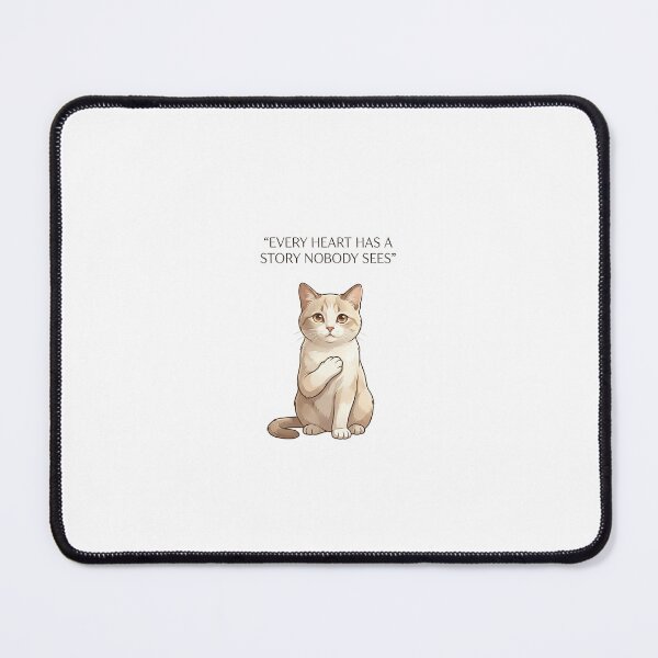 Item preview, Hidden Heart Story Cat Sticker designed and sold by wildbest.