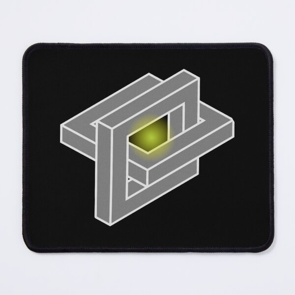 Item preview, Forever Connected – Connected Geometric Squares with Light of Unity designed and sold by Aquarius-club.