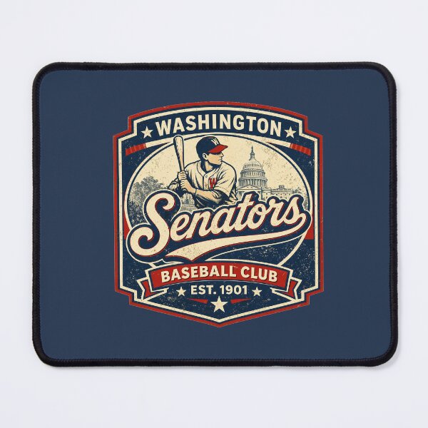 Item preview, Defunct - Washington Senators Vintage Baseball Badge Retro DC Classic Shirt designed and sold by GhostDawgs.