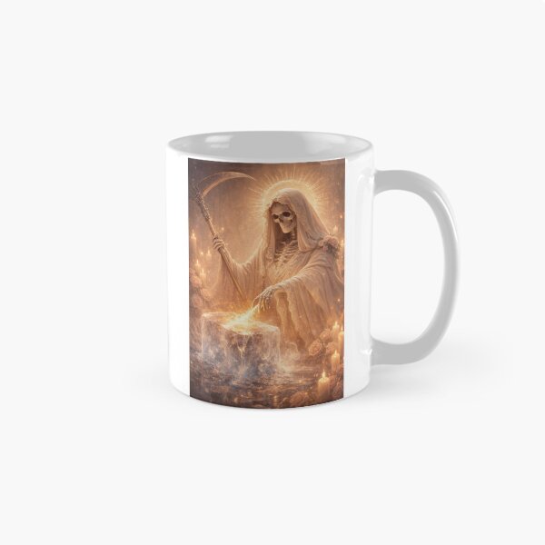 Item preview, Santa Muerte, evil or a threat to cruel power systems - run by Epstein listers? designed and sold by The Praying Witch.