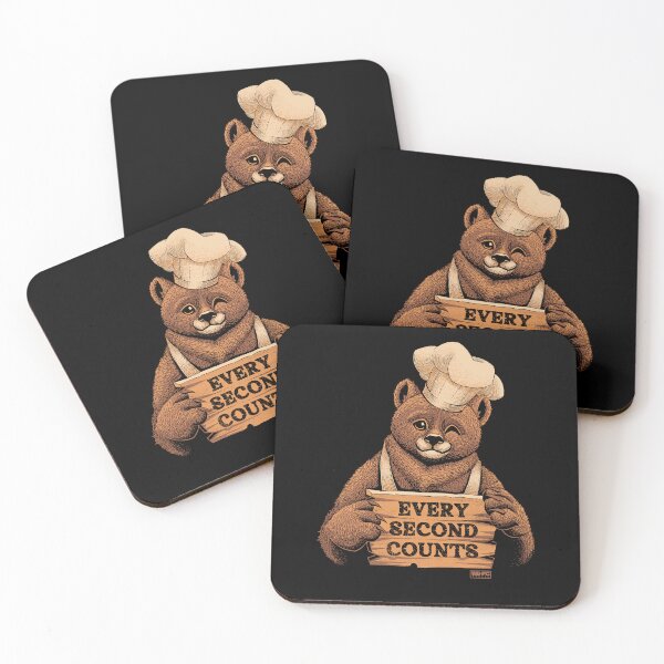 Item preview, The Bear - Every Second Counts designed and sold by World Domination For Cats ®.