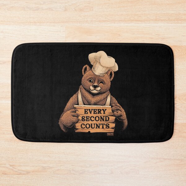 Item preview, The Bear - Every Second Counts designed and sold by World Domination For Cats ®.