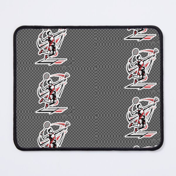 Item preview, Minimalist Badminton Player Smash Geometric Bold Design designed and sold by SportyCritter.
