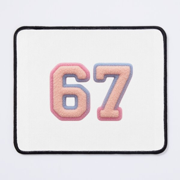 Item preview, Lucky You Plush Number Sixseven pink designed and sold by byaga.