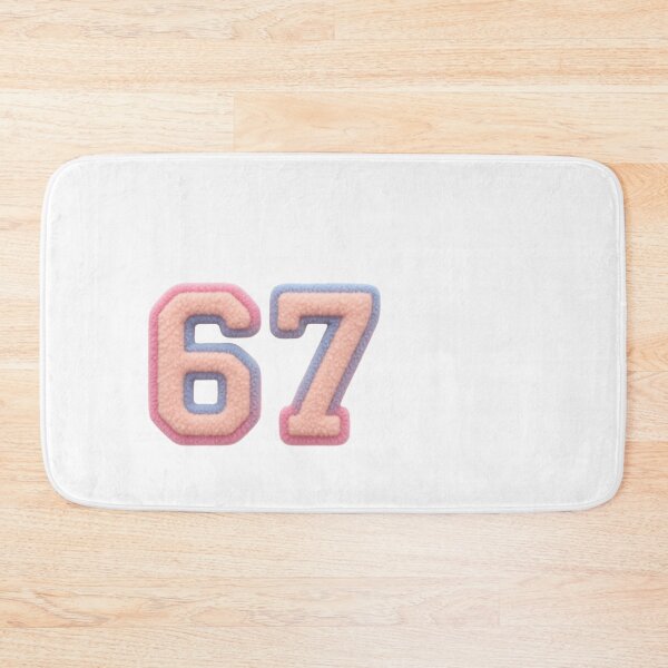 Item preview, Lucky You Plush Number Sixseven pink designed and sold by byaga.