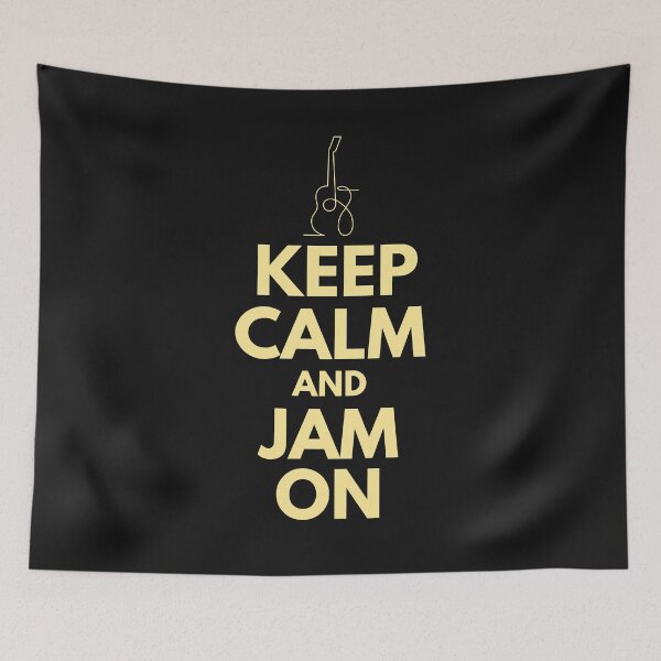 Item preview, Keep Calm And Jam On designed and sold by Joyful-Pixel.