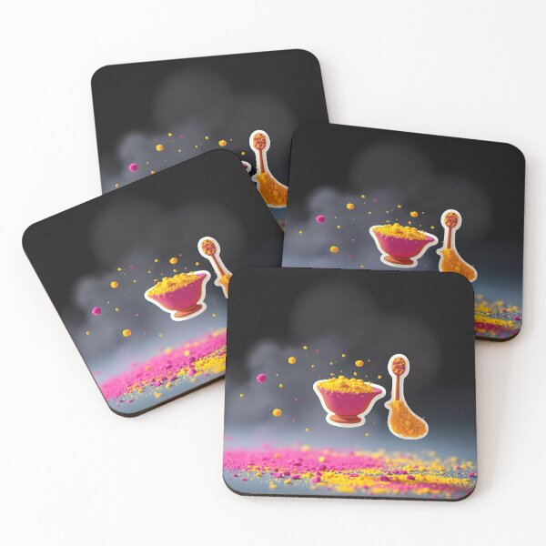 Item preview, Holi Color Splash Sticker designed and sold by Teewave-Ashish.