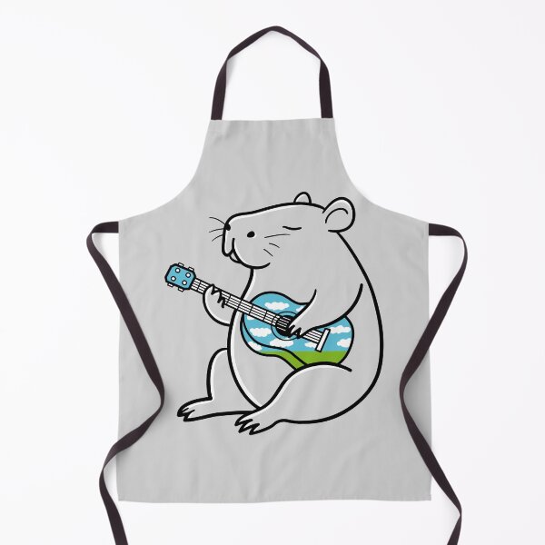 Artikelvorschau, Wasserschwein spielt Gitarre entworfen und verkauft von Wlaurence.