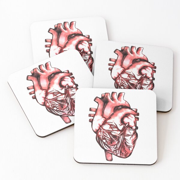 Item preview, Anatomical Heart in Red designed and sold by themoltedmaiden.