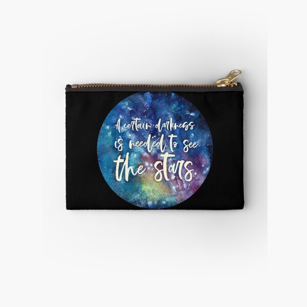 Item preview, A Certain Darkness Is Needed to See the Stars - Nebula Quote designed and sold by AnanasArt.